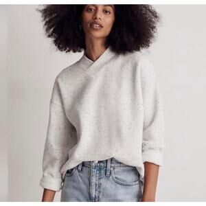 Madewell Speckled Sweatshirt (Size S)